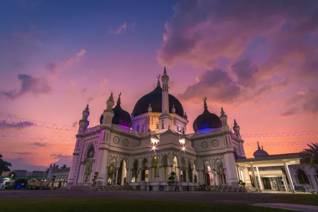 Masjid Zahir ist eine alte Moschee in Alor Setar, Kedah, Malaysia