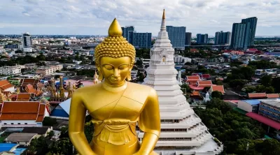 Blick auf Bangkok, Thailand